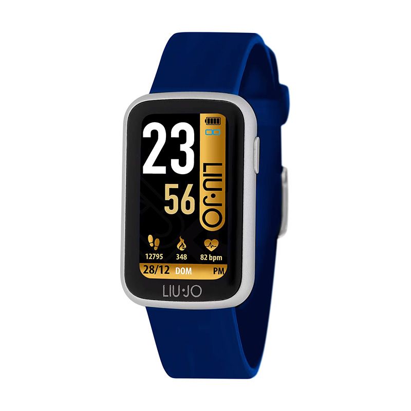 Montre femme connectée liu jo silicone bleu swlj040 - montre connectée homme & femme - - chronographes - edora