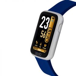 Montre femme connectée liu jo silicone bleu swlj040 - montre connectée homme & femme - - chronographes - edora - 1