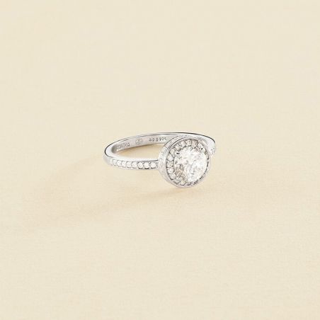 Bague homme & bague femme - bague argent, solitaire, or & or rose - bagues-femmes - edora - 1