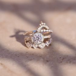 Bague femme agatha imperial argent 925/1000 et oxydes 02220417-136 - bagues-femmes - edora - 2