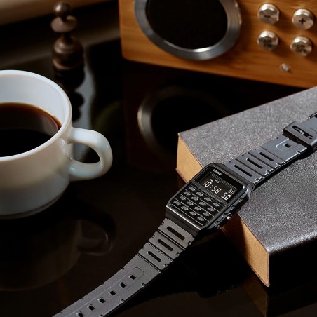 Montre mixte casio edgy collection acier noir ca-53wf-1bef – accueil