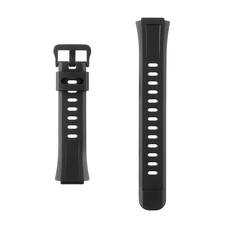 Bracelet casio 16mm silicone noir 10579592 - bracelets - edora