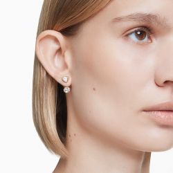 Boucles d'oreilles femme pendantes transformable swarovski imber doré et cristaux 5705461 - boucles-d-oreilles-femme - edora - 1