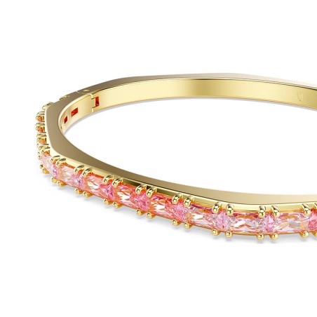 Bracelet femme jonc swarovski matrix doré et cristaux 5705791 – bracelets femme