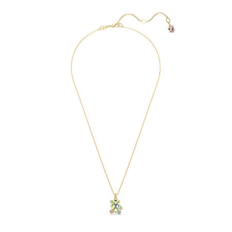 Collier femme swarovski gema doré et cristaux 5705816 – colliers femme