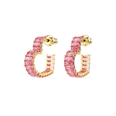 Boucles d'oreilles femme créoles coeurs swarovski matrix doré et cristaux 5706340 – boucles d'oreilles femme