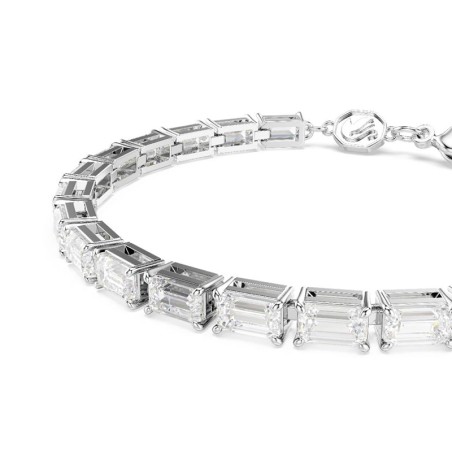 Bracelet femme swarovski matrix argenté et cristaux 5707200 – bracelets femme