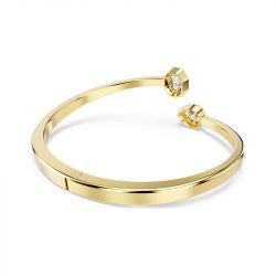 Bracelet femme jonc swarovski imber doré et cristaux 5714316 - joncs - edora - 3