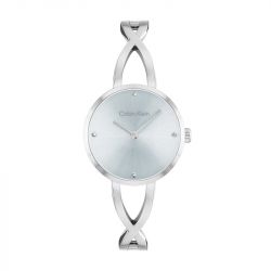 Montre femme calvin klein sculpted embrace acier argenté 25100058 - montres-femme - edora - 0
