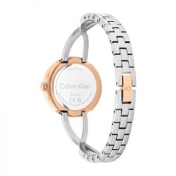 Montre femme calvin klein sculpted embrace acier bicolore 25100060 - montres-femme - edora - 3