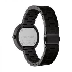 Montre femme calvin klein pure céramique noire  25100075 - montres-femme - edora - 3