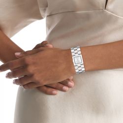 Montre femme calvin klein meridian acier argenté 25100088 - montres-femme - edora - 1