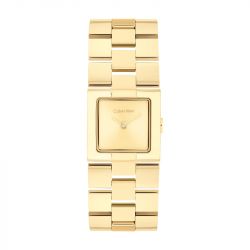 Montre femme calvin klein meridian acier doré 25100089 - montres-femme - edora - 0