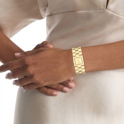 Montre femme calvin klein meridian acier doré 25100089 - montres-femme - edora - 1