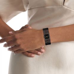 Montre femme calvin klein meridian acier noir 25100091 - montres-femme - edora - 1