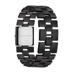 Montre femme calvin klein meridian acier noir 25100091 - montres-femme - edora - 3