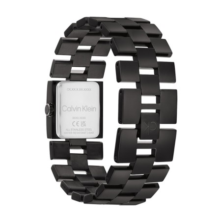 Montre femme calvin klein meridian acier noir 25100091 – montres femme
