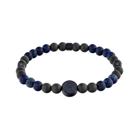 Bracelet or & argent, bracelet plaqué or, bracelet cuir & tissu - bracelets-homme - edora - 1