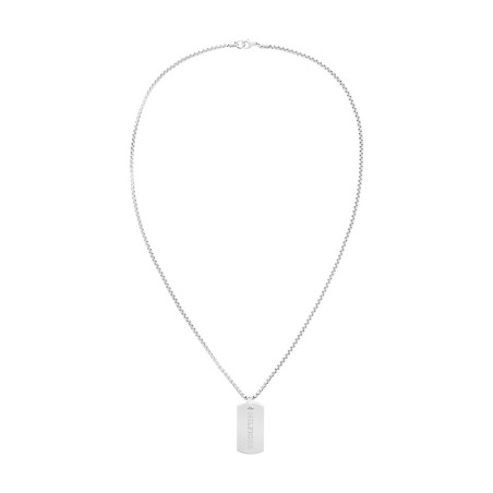 Collier homme tommy hilfiger jameson acier argenté 2790627 – colliers homme