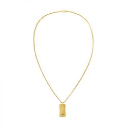 Collier homme tommy hilfiger jameson acier doré 2790628 - colliers-homme - edora - 2