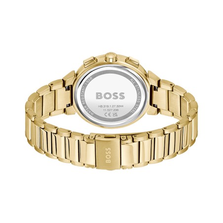 Montre femme chronographe boss acier doré 1502807 – montres femme