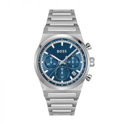 Montre homme chronographe  boss candor acier argenté 1514250 - montres-homme - edora - 0