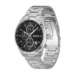 Montre homme chronographe boss grand prix acier argenté 1514251 - montres-homme - edora - 1