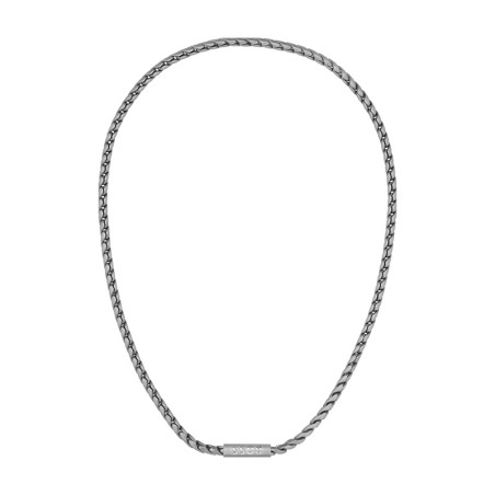 Collier homme boss doran acier argenté 1580693 – colliers homme