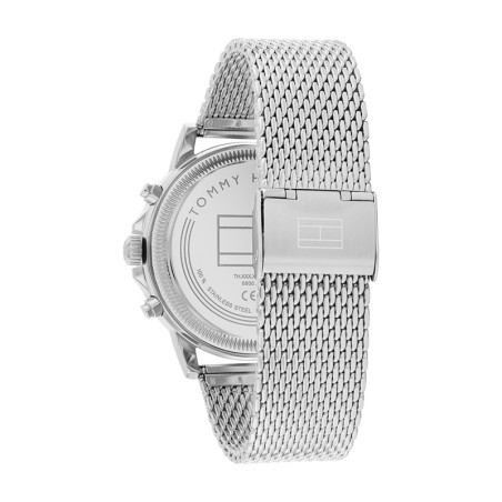 Montre homme chronographe tommy hilfiger stewart sport lux timer acier argenté 1710682 – montres homme