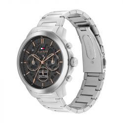 Montre homme chronographe tommy hilfiger henry acier argenté 1710683 - montres-homme - edora - 2