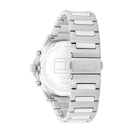 Montre homme chronographe tommy hilfiger henry acier argenté 1710683 – montres homme