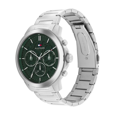Montre homme chronographe tommy hilfiger henry acier argenté 1710686 – accueil