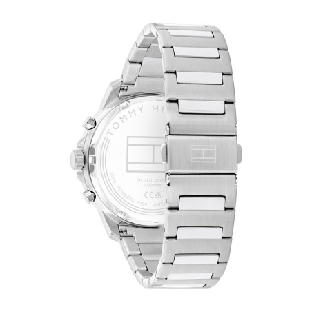 Montre homme chronographe tommy hilfiger henry acier argenté 1710686 – accueil