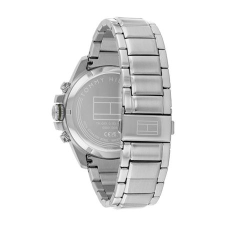 Montre homme chronographe tommy hilfiger jameson classic timer acier argenté 1792197 – montres homme
