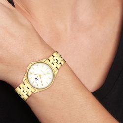 Montre femme tommy hilfiger jade casual timer acier doré 1782773 - montres-femme - edora - 1