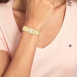 Montre femme tommy hilfiger ivy elegant timer acier doré 1782787 - montres-femme - edora - 1