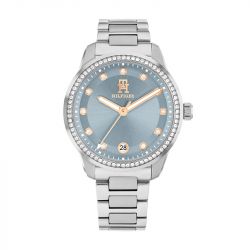 Montre femme tommy hilfiger th85 crystals classic timer acier argenté 1782795 - montres-femme - edora - 0