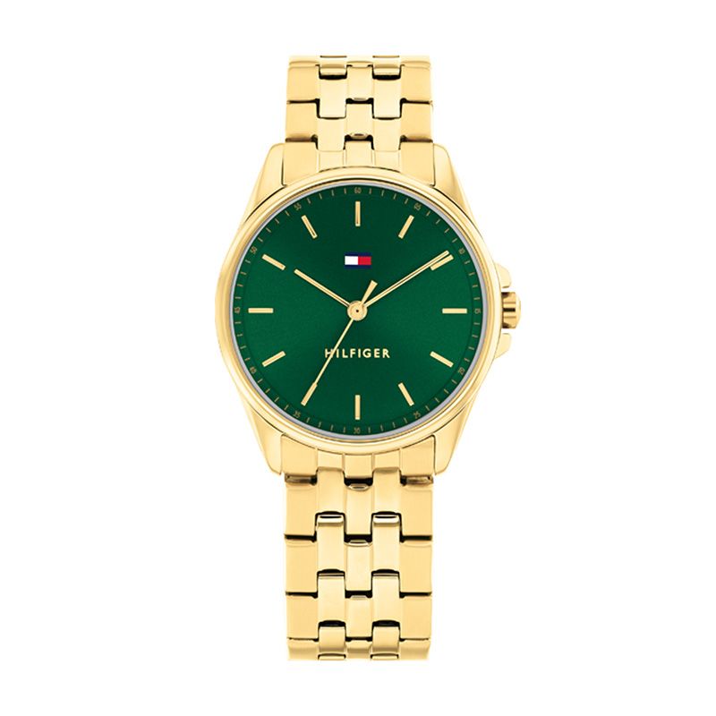 Montre femme tommy hilfiger jade casual timer acier doré 1782799 - montres-femme - edora