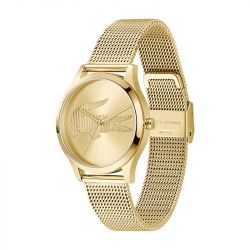 Montre femme lacoste crocodelle acier doré 2001416 - montres-femme - edora - 1
