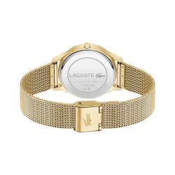Montre femme lacoste crocodelle acier doré 2001416 - montres-femme - edora - 2