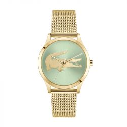 Montre femme lacoste crocodelle acier doré 2001417 - montres-femme - edora - 0