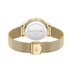 Montre femme lacoste crocodelle acier doré 2001417 - montres-femme - edora - 2