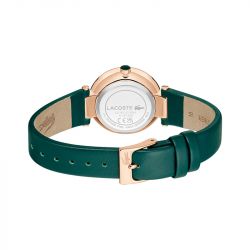 Montre femme lacoste orba cuir vert  2001424 - montres-femme - edora - 3