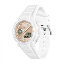 Montre femme lacoste l33 silicone blanc 2001430 - montres-femme - edora - 2