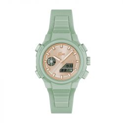 Montre femme lacoste l33 silicone vert  2001433 - montres-femme - edora - 0