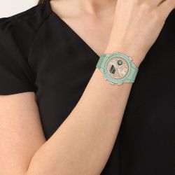 Montre femme lacoste l33 silicone vert  2001433 - montres-femme - edora - 1