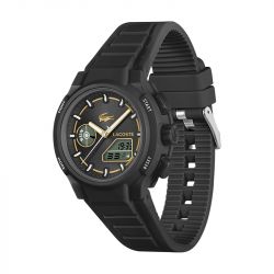 Montre femme lacoste l33 silicone noir 2001434 - montres-femme - edora - 2