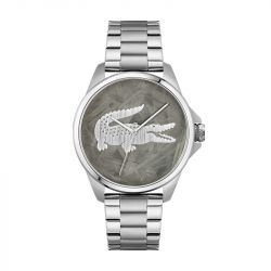 Montre homme lacoste le croc acier argenté 2011393 - montres-homme - edora - 0