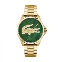 Montre homme lacoste le croc acier doré 2011394 - montres-homme - edora - 0