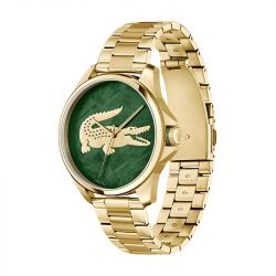 Montre homme lacoste le croc acier doré 2011394 - montres-homme - edora - 1
